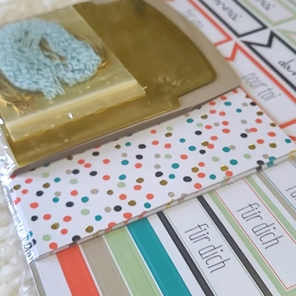 NEW Stampin'Up! Simply Sent Kit Good As Gold 8 Cards Twine Sticker 133512 Retire